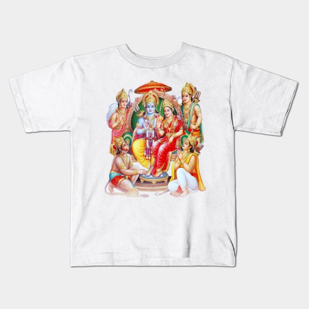 Ram Darbar Kids T-Shirt by justrachna